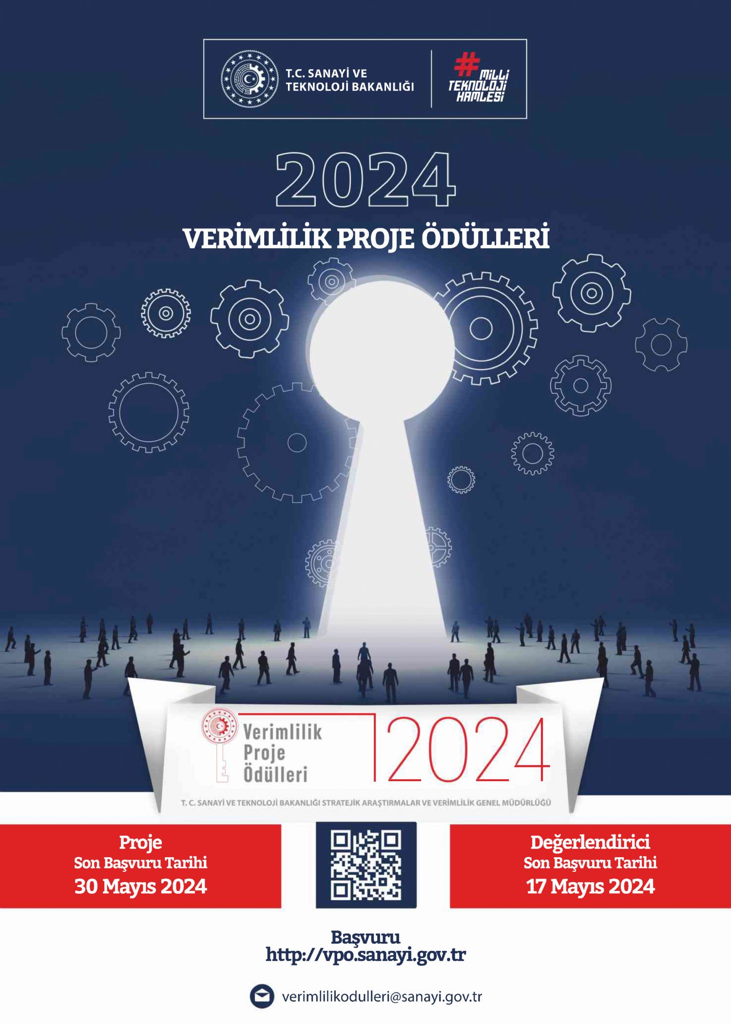 Sanayi ve Teknoloji Bakanlığı 2024 Yılı Verimlilik Proje Ödülleri Duyurusu
