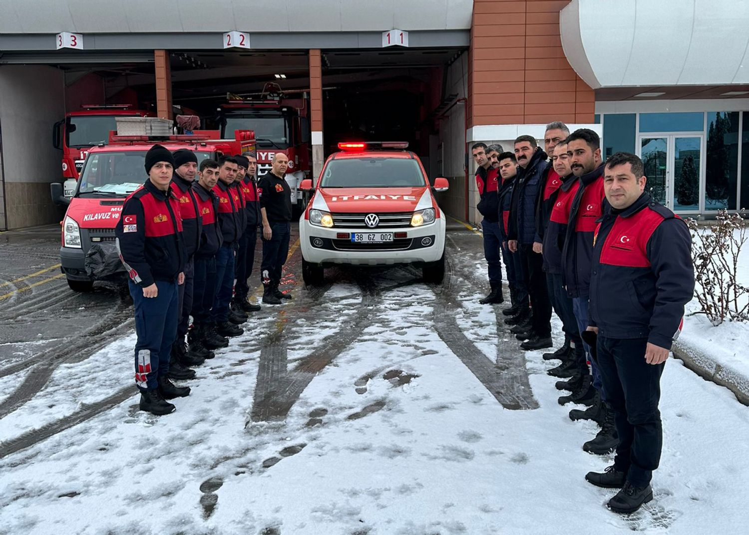 Kayseri OSB İtfaiyesi Deprem Bölgesine Hareket Etti