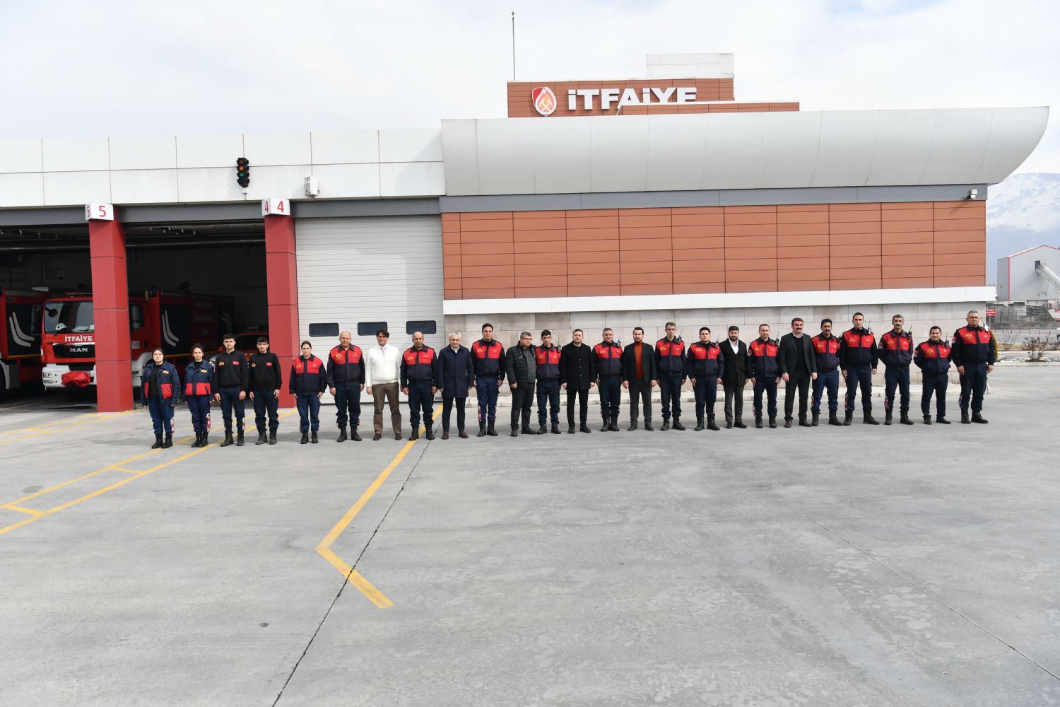 Kayseri OSB Yönetimi, Kayseri OSB İtfaiyesi Deprem Kahramanlarına Teşekkür Etti