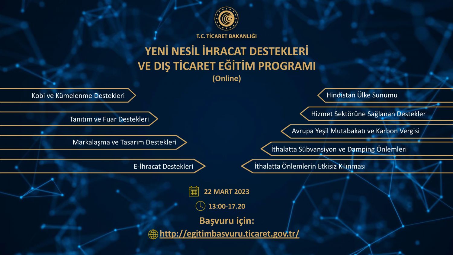 OSBÜK Yeni Nesil İhracat Destekleri ve Dış Ticaret Eğitim Programı Duyurusu