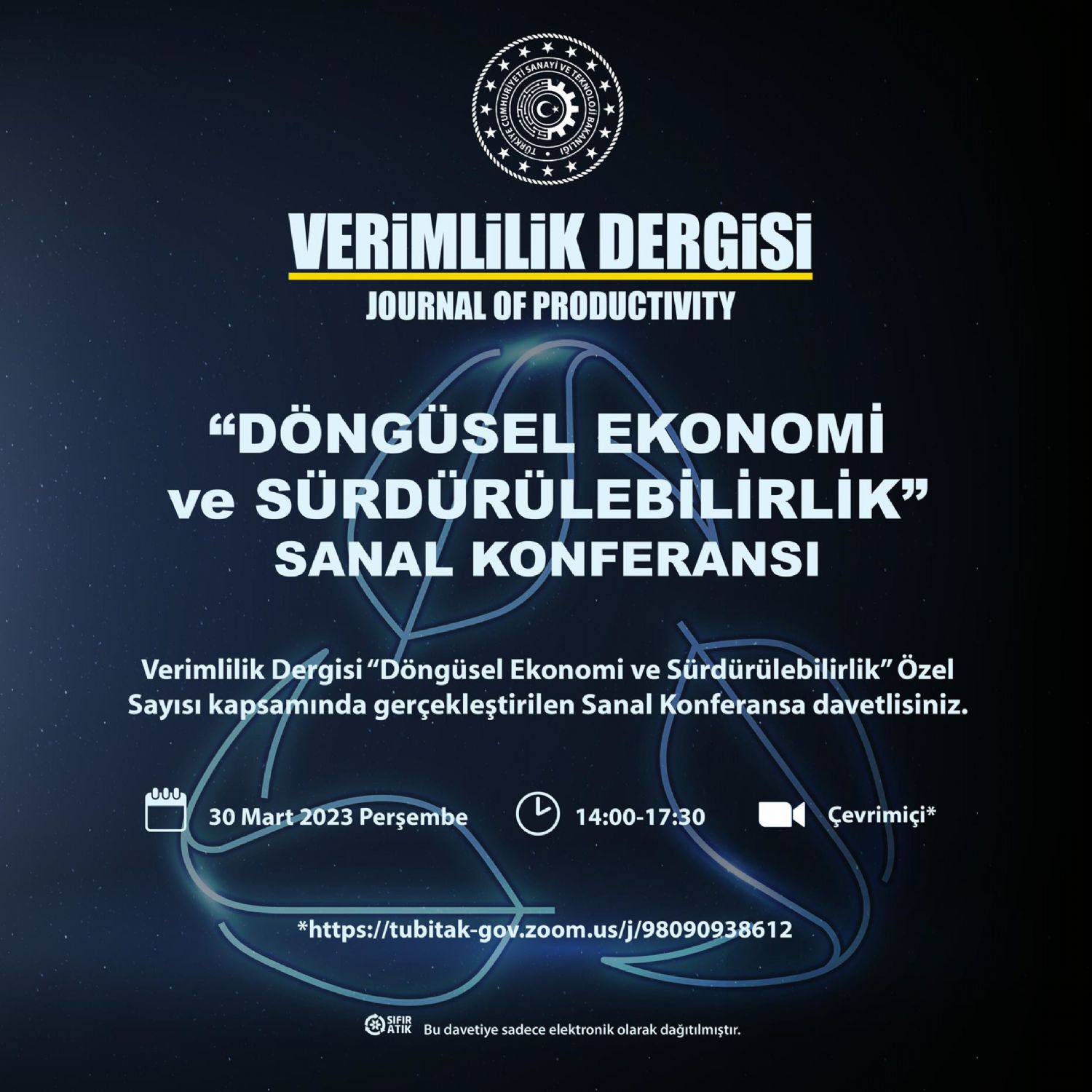 OSBÜK Döngüsel Ekonomi ve Sürdürülebilirlik Özel Sayısı Konferansı Duyurusu