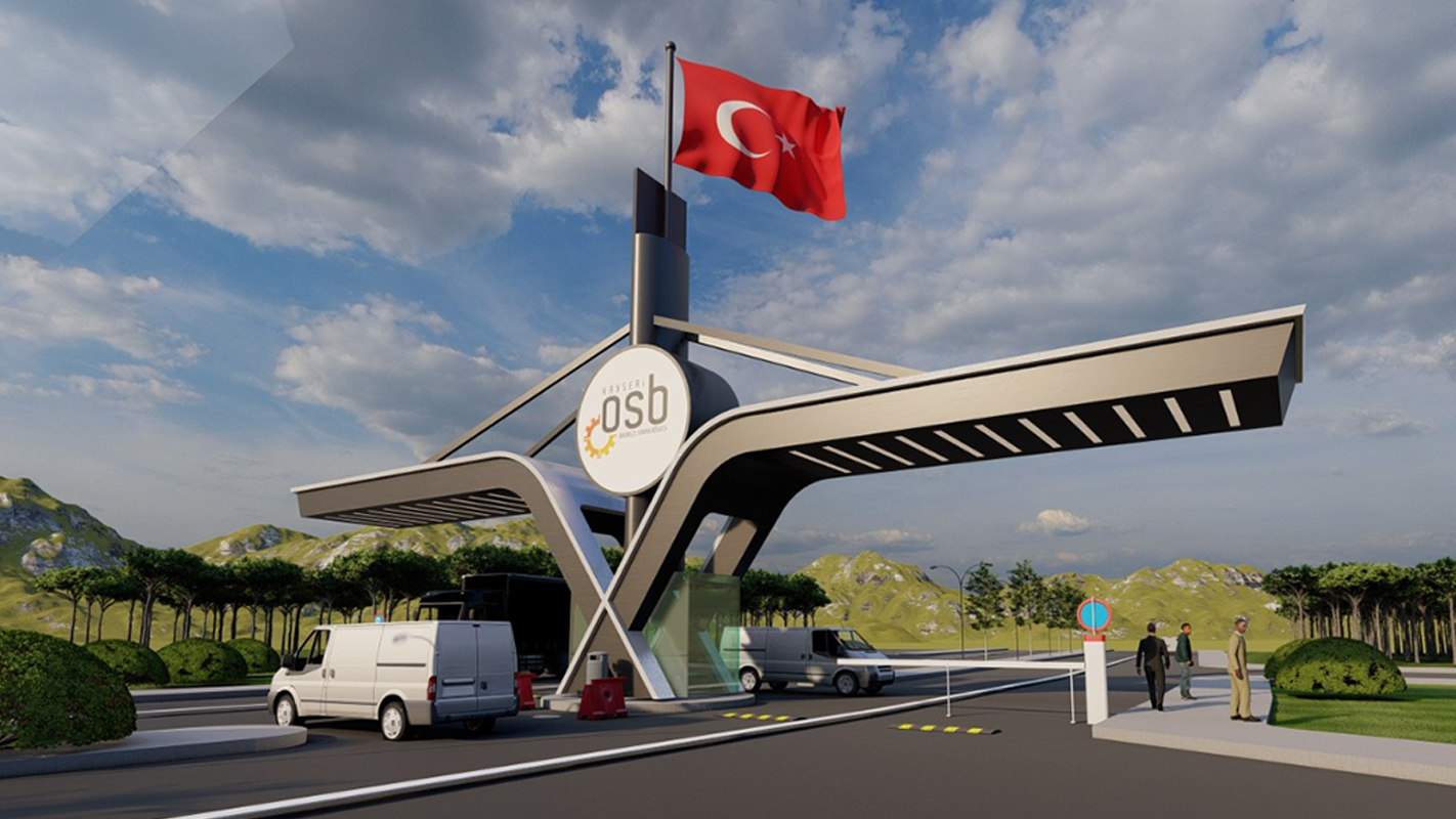 Kayseri OSB'de Nizamiye Girişlerinin İlkinin Temeli Atıldı
