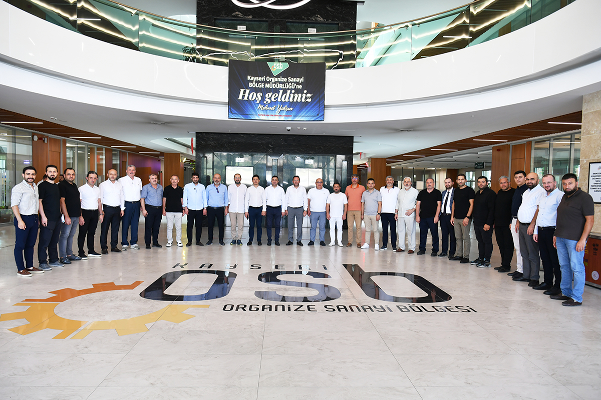 Kayseri OSB Yönetimi MÜSİAD Heyetleriyle İstişare Toplantısında Buluştu