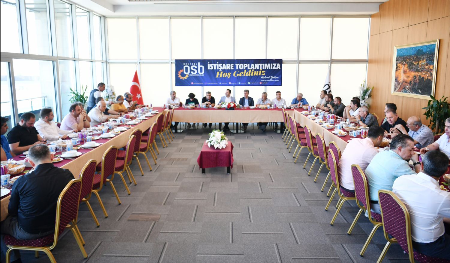 Kayseri OSB’de istişare toplantılarının 9.'ncusu gerçekleştirildi