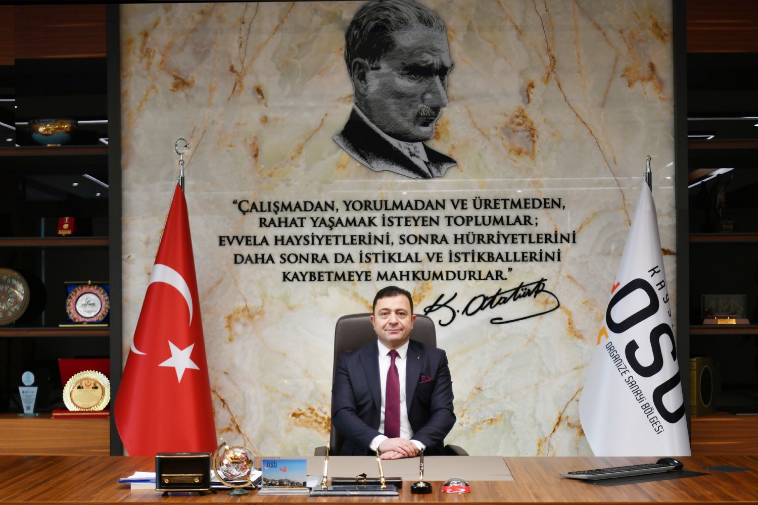 Kayseri OSB Başkanı Yalçın'dan 30 Ağustos Zafer Bayramı Kutlama Mesajı
