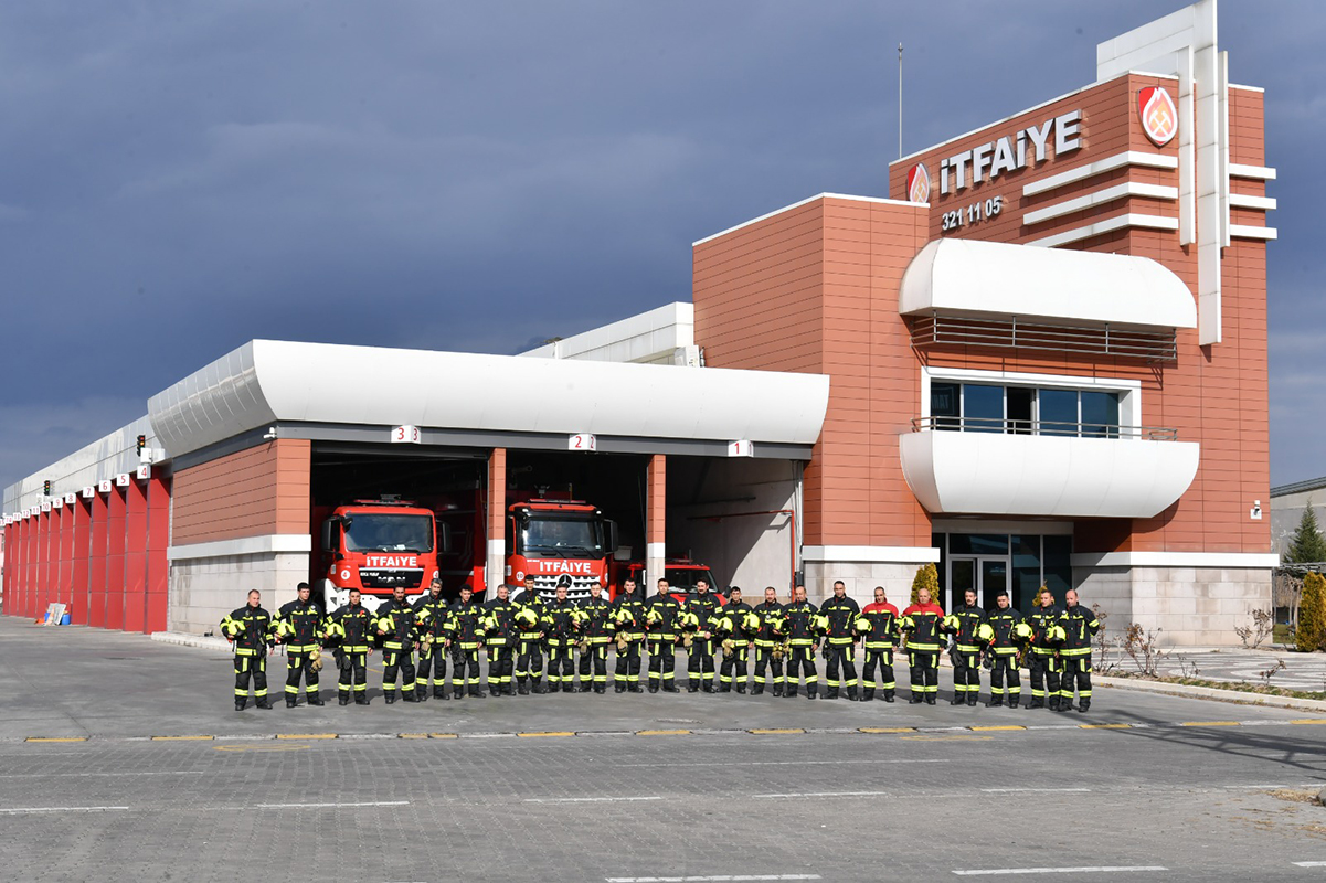 Kayseri OSB İtfaiyesi 2023’te 320 Olaya Müdahale Etti, Deprem Bölgesinde 100’ü Aşkın Vatandaşı Kurtardı