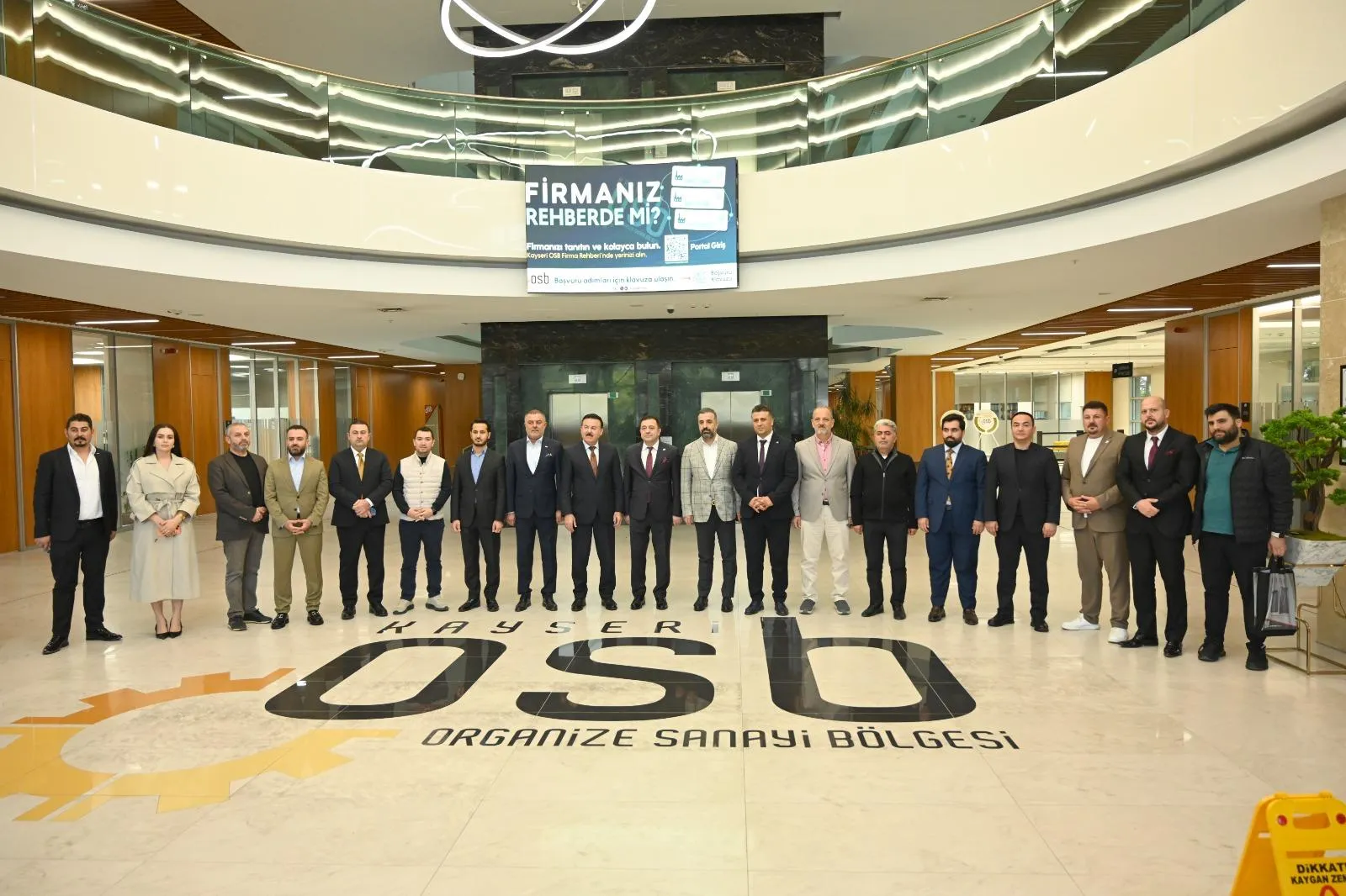 KAYSERİ OSB YÖNETİMİ ERBİL HEYETİNİ KONUK ETTİ